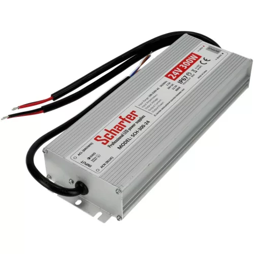 Scharfer led tápegység 24V 300W IP67
