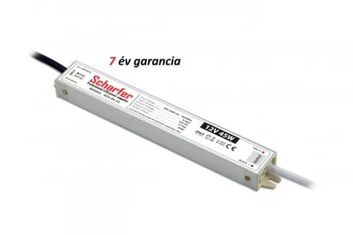 Scharfer led tápegység 24 VDC, 45 W, IP67