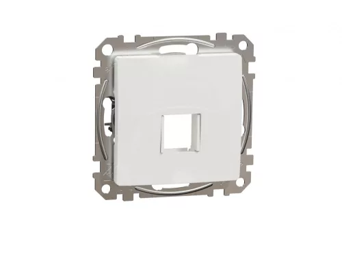 ÚJ SEDNA 1xRJ45 adapter, Keystone betétekhez, fehér