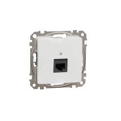 ÚJ SEDNA 1xRJ45 Cat5e UTP aljzat, fehér