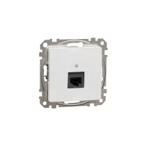 ÚJ SEDNA 1xRJ45 Cat6 UTP aljzat, fehér
