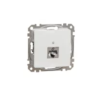 ÚJ SEDNA 1xRJ45 Cat6 STP aljzat, fehér