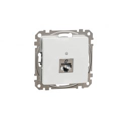 ÚJ SEDNA 1xRJ45 Cat6 STP aljzat, fehér