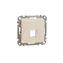 ÚJ SEDNA 1xRJ45 adapter, Keystone betétekhez, bézs