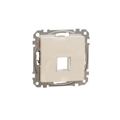ÚJ SEDNA 1xRJ45 adapter, Keystone betétekhez, bézs
