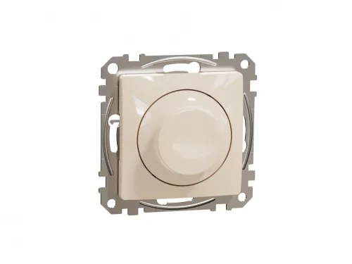 ÚJ SEDNA LED fényerőszabályzó, univerzális, 5-200VA, váltóba köthető, bézs