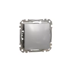   ÚJ SEDNA Váltókapcsoló, rugós bekötés, 16AX, alumínium