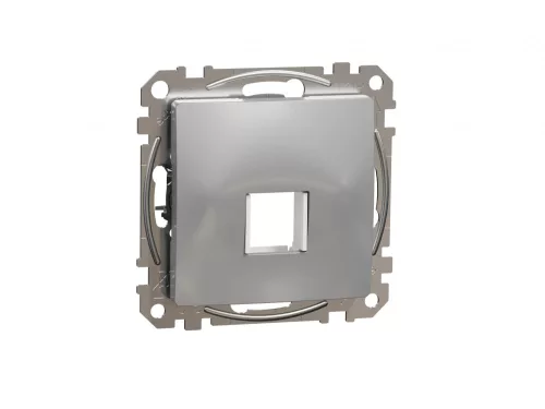 ÚJ SEDNA 1xRJ45 adapter, Keystone betétekhez, alumínium