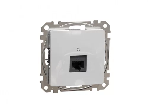 ÚJ SEDNA 1xRJ45 Cat6A UTP aljzat, alumínium