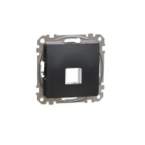 ÚJ SEDNA 1xRJ45 adapter, Keystone betétekhez, antracit