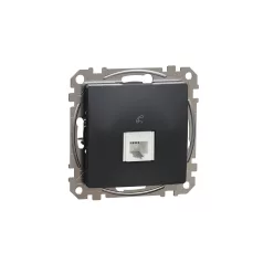 ÚJ SEDNA 1xRJ11 aljzat, antracit