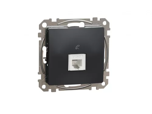 ÚJ SEDNA 1xRJ11 aljzat, antracit