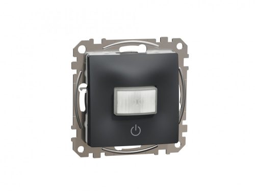 ÚJ SEDNA Mozgásérzékelő, nyomóval, 160°, 10A, antracit