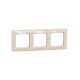 SEDNA DESIGN Hármas keret, univerzális, bézs