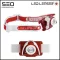 Fejlámpa Led Lenser SEO5 piros