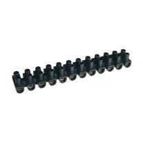 Sorozatkapocs U-profil 10mm2 fekete