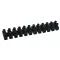 Sorozatkapocs H-profil 4mm2 fekete