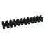 Sorozatkapocs H-profil 4mm2 fekete