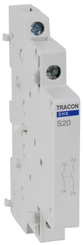 Segédérintkező SHK kontaktorhoz 0,5 Mod, 2NO, AC12 (230V) 5A
