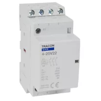   Installációs kontaktor 230V AC, 50Hz, 2 Mod, 2×NO+2×NC, AC1/AC7a, 25A