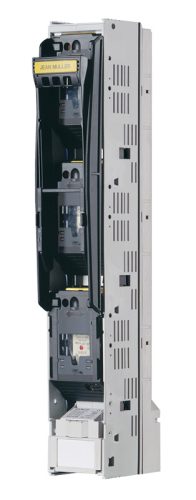 Függőleges biztosítós szakaszolókapcsoló, egyszerre nyitás 500/690V AC, 220/400V DC, max.250A, 3P, 1, -V-