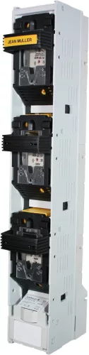 Függőleges biztosítós szakaszolókapcsoló, pólusonként nyitás 500/690V AC, 220/400V DC, max.400A, 3P, 2, V