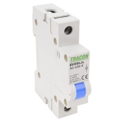 Sorolható ledes jelzőlámpa, kék 230V AC