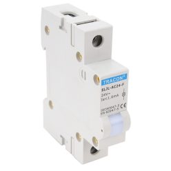 Jelző lámpa sínre szerelhető 24V Fehér