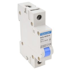 Jelző lámpa sínre szerelhető 24V Kék