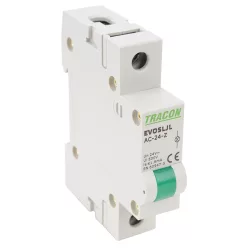 Jelző lámpa sínre szerelhető 24V Zöld