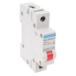 Sorolható ledes jelzőlámpa, vörös 220V DC