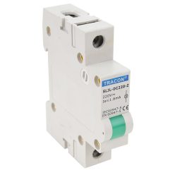 Sorolható ledes jelzőlámpa, zöld 220V DC