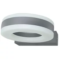   Fali lámpatest, gyűrű forma, antracit 230 VAC, 20 W, 1700 lm, 4500K, IP65, EEI=F