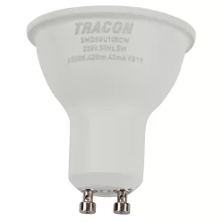   Műanyag házas SMD LED spot fényforrás SAMSUNG chippel GU10, 5W, 6500K