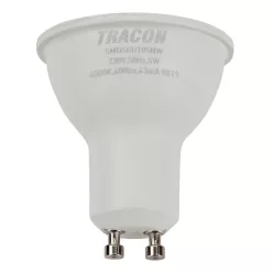   Műanyag házas SMD LED spot fényforrás SAMSUNG chippel GU10, 5W, 4000K