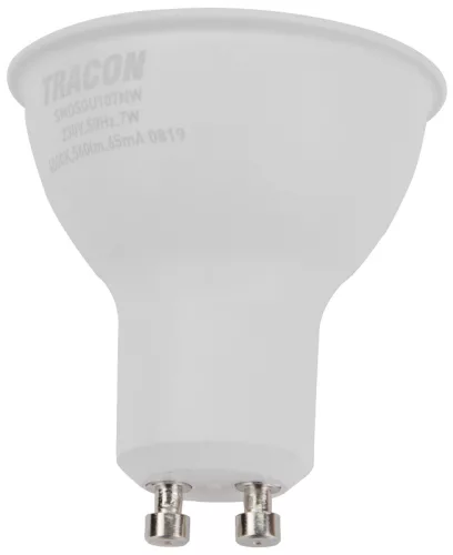 Műanyag házas SMD LED spot fényforrás SAMSUNG chippel GU10, 7W, 4000K