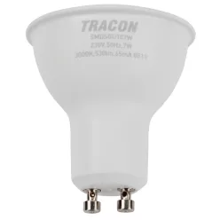   Műanyag házas SMD LED spot fényforrás SAMSUNG chippel GU10, 7W, 3000K