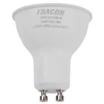   Műanyag házas SMD LED spot fényforrás SAMSUNG chippel GU10, 8W, 6500K