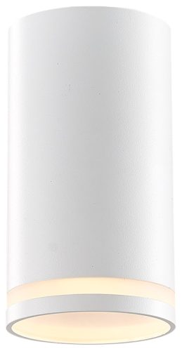 Mennyezeti spot lámpatest, hengeres, fehér 100-240VAC, 50Hz, 1xGU10, max.35W