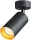 Mennyezeti állítható spot lámpatest, fekete, arany reflektor 100-240VAC, 50Hz, 1xGU10, max.35W