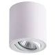 Mennyezeti spot lámpatest, hengeres, dönthető, fehér 100-240VAC, 50Hz, 1xGU10, max.35W