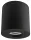 Mennyezeti védett spot lámpatest, hengeres, fekete 100-240VAC, 50Hz, 1xGU10, max.35W, IP44