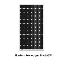 Monokristályos napelem panel Blue Solar 305W 20V