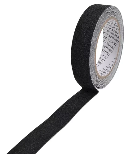 Csúszást csökkentő szalag, fekete 5m × 25mm