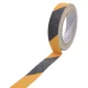Csúszást csökkentő jelölőszalag, sárga-fekete 5m × 25mm