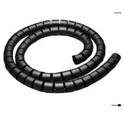 Kábelösszekötő spirál 4mm fekete