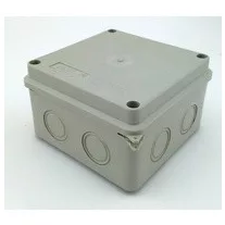 Kötődoboz 100x100x70 sima falú, halogénmentes IP65 Stilo