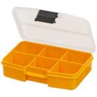 Stilo rekeszes szortimenter narancs 5" 134x101x31mm