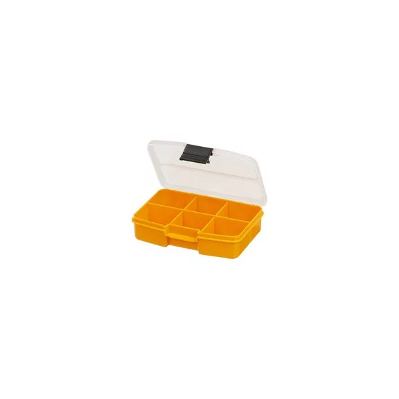 Stilo rekeszes szortimenter narancs 5" 134x101x31mm
