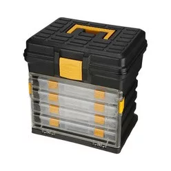   Stilo szerszámosláda 4 kihúzható szortimenterrel 14" 340x272x341